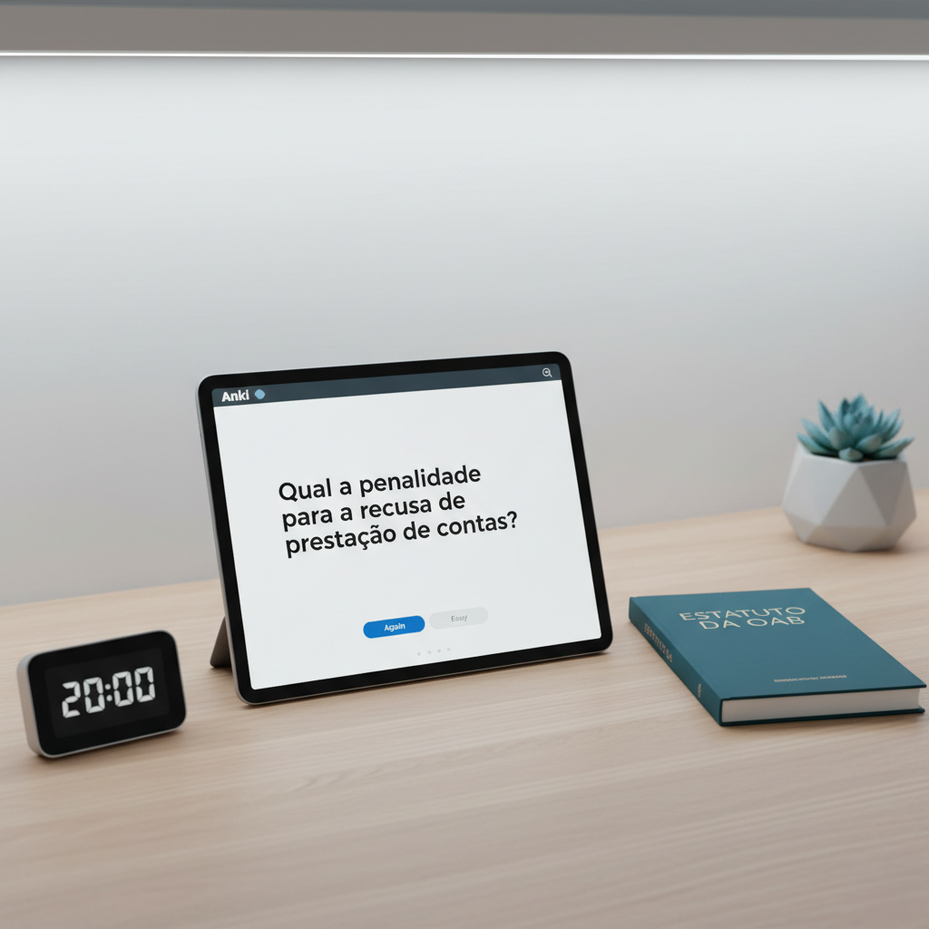 Como gabaritar Ética na OAB com Anki